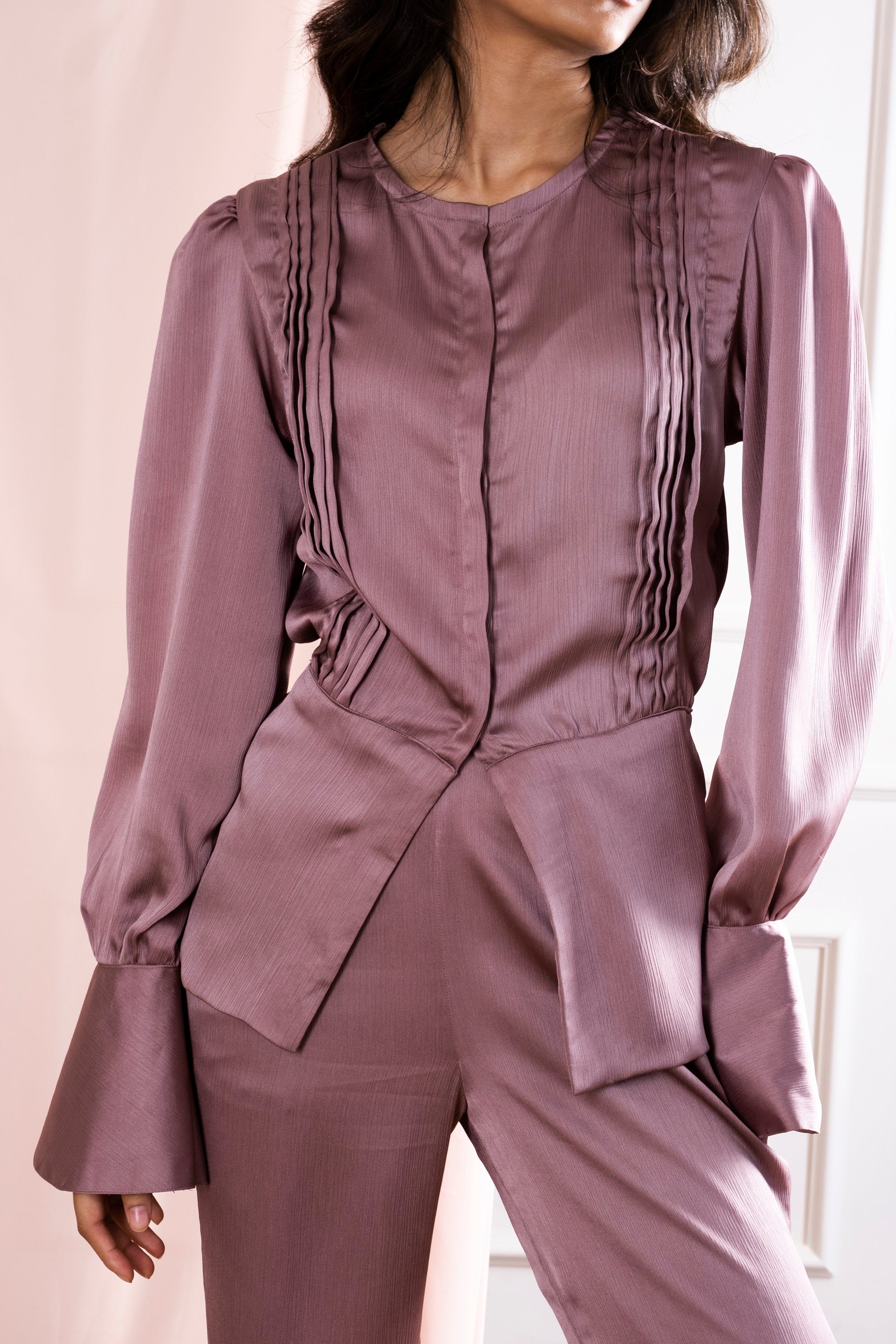 Voluminous Peplum Top