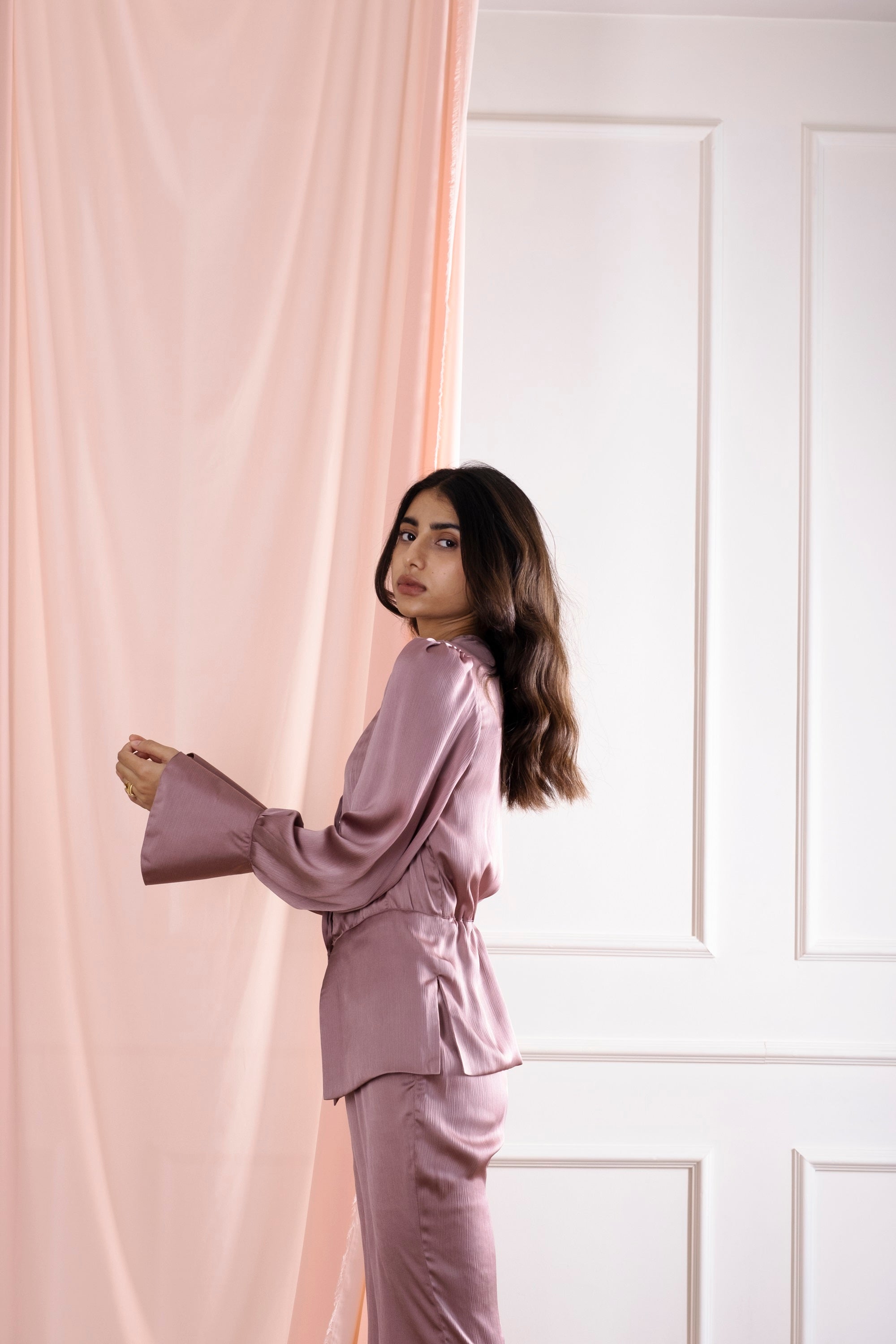 Voluminous Peplum Top